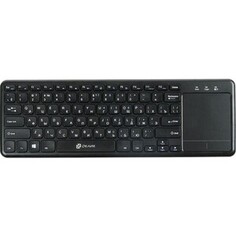 Клавиатура Oklick 830ST черный USB беспроводная slim Multimedia Touch (1011937)