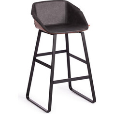 Стул барный TetChair Doro (mod. 9088S) пластик/металл grey (серый) 7 / brown (коричневый) 9/черный