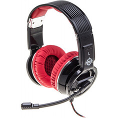 Наушники с микрофоном Oklick HS-L350G RED WAR черный/красный 2.2м мониторные оголовье (472664)