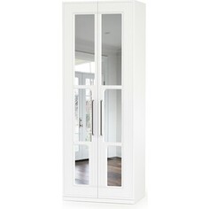 Шкаф для одежды Моби Валенсия 13.329 Шкаф для одежды, белый шагрень/белый шагрень (1024411) Mobi