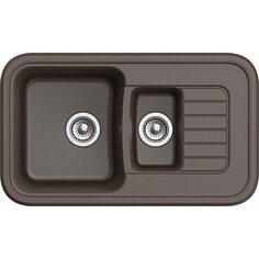 Кухонная мойка Ewigstein Antik A-60KF шоколад