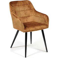 Кресло TetChair Beata (mod. 8266) металл/ткань коричневый (G-062-61) /черный