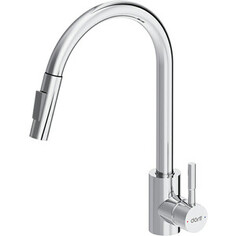 Смеситель для кухни Dorff Logic с выдвижным изливом, хром (D3007500)