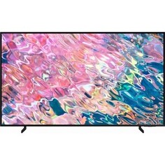 Телевизор Samsung QE85Q60BAU черный (85, 4K, 60Гц, SmartTV, Tizen, WiFi)