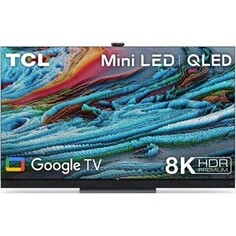 Телевизор TCL 75X925 (75, 8K Mini LED, Google TV (Android 10), Wi-Fi, Voice, PQI 4700, HDR10+)