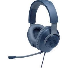 Игровая гарнитура JBL Quantum 100 синий (JBLQUANTUM100BLU)