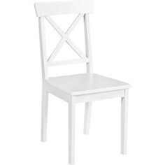 Стул TetChair Golfi (Гольфи) дерево гевея/мдф pure white (402)