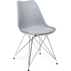 Стул TetChair Tulip Iron Chair (mod.EC-123) металл/пластик серый
