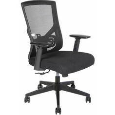 Офисное кресло NORDEN Гарда LB LA-035 black черный пластик / черная сетка / черная сидушка
