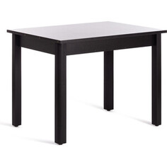 TetChair Стол Turia ЛДСП / HPL / МДФ 100 70+40х75 см мрамор черный/черный
