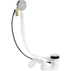 Слив-перелив для ванны Viega Simplex Trio Visign MT5 6166.42 с функцией наполнения, хром (728014)