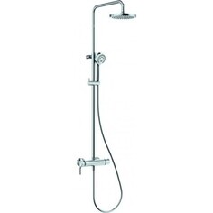 Душевая система Kludi Logo Dual Shower System со смесителем, хром (6808505-00)