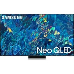Телевизор QLED Samsung QE55QN95BAU серебристый (55, 4K, 120Гц, SmartTV, WiFi)