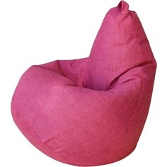 Кресло-мешок DreamBag Груша Розовая Рогожка XL 125х85