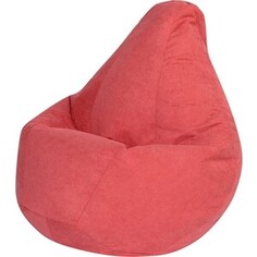 Кресло-мешок DreamBag Коралловый Велюр 3XL 150х110