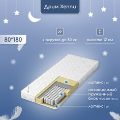 Матрас Капризун Дрим Хеппи 80x160