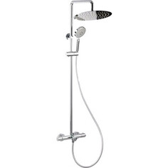 Душевая система Bravat Waterfall с термостатом, хром (F639114C-A5-RUS)
