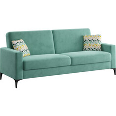 Диван-кровать Сильва Алекс 3т модель 047 геометрия 69/ультра минт (SLV101891) Silva