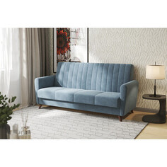 Диван-кровать Сильва Монако 3т модель 002 галакси лайт 22 (SLV102040) Silva