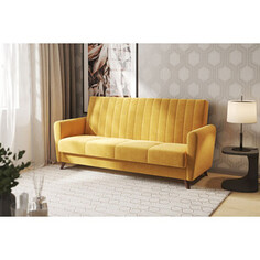 Диван-кровать Сильва Монако 3т модель 002 ультра Мустард (SLV102043) Silva