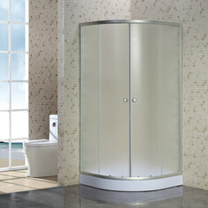 Душевой уголок Niagara Eco 80x80 матовый, хром матовый (NG-003-08N)