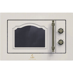 Встраиваемая микроволновая печь Lex BIMO 20.01 C IVORY LIGHT