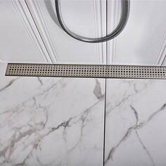 Душевой лоток Veconi VC Basic 35 хром (V350B)