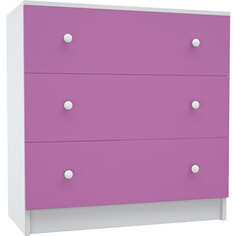 Комод МДК Феникс с 3-мя ящиками розовый (КМ1Ф-Р) MDK