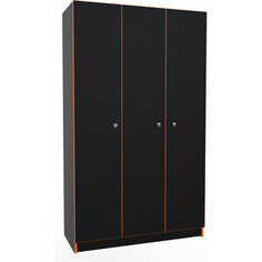 Шкаф 3х створчатый МДК Black Оранж (BL - СК3О) MDK