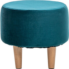 Пуф Leset Рокси мини круглый со съемным чехлом велюр изумрудный