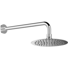 Верхний душ BelBagno Ancona 20 см, с кронштейном, хром (ANCONA-SLD-CRM)