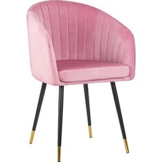 Стул обеденный Dobrin MARY LM-7305 розовый велюр (1922-16)