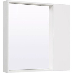 Зеркальный шкаф Runo Манхэттен 75х75 белый (00-00001045) РУНО