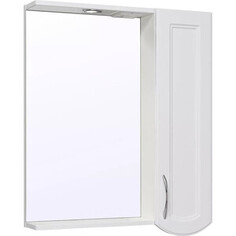 Зеркальный шкаф Runo Неаполь 65х75 правый, белый (00-00001030) РУНО