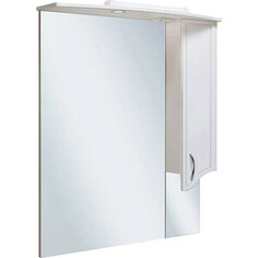 Зеркальный шкаф Runo Севилья 75х105 правый, белый (00000000002) РУНО