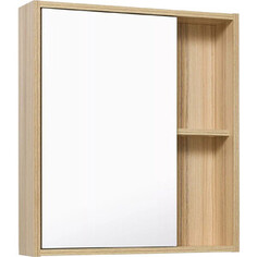 Зеркальный шкаф Runo Эко 60х65 лиственница (УТ000001834) РУНО