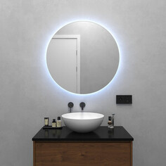 Безрамное зеркало с холодной подсветкой Genglass Rauntel NF LED M GGL-03-M-6000-1