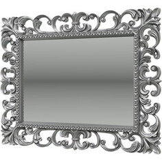 Зеркало Мэри ЗК-03 серебро (вешается горизонтально или вертикально) Meri