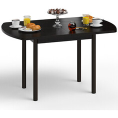 Стол обеденный Delice Микс венге/опоры цвет шоколад