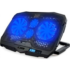 Подставка для ноутбука Digma D-NCP170-4 17 390x280x28 мм 2xUSB 4x 70/125мм FAN 750г черный