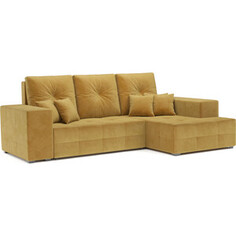 Угловой диван Mebel Ars Монреаль правый угол (Cabrio 27 - желтый)