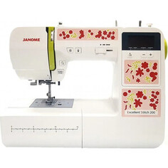 Швейная машина Janome Excellent Stitch 200 белый