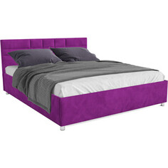 Кровать Mebel Ars Нью-Йорк 140 см (фиолет)