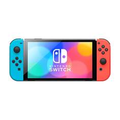 Игровая консоль, Nintendo Switch OLED, Neon Blue and Neon Red, Nintendo