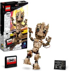 Конструктор LEGO Marvel I am Groot 76217, 476 деталей