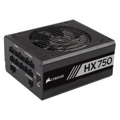 Блок питания Corsair HX750, 750Вт, 135мм, черный, retail [cp-9020137-eu/rps0074]