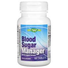 Регулятор уровня сахара в крови 60 таблеток, Nature&apos;s Way