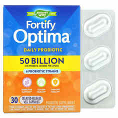 Optima Daily пробиотик Nature&apos;s Way, 30 капсул