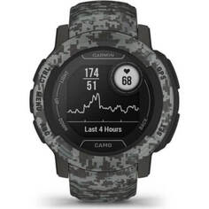 Умные часы Garmin Instinct 2 Camo, темно-серый камуфляж