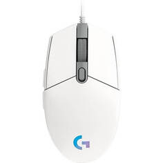 Игровая мышь Logitech G203 LIGHTSYNC, белый